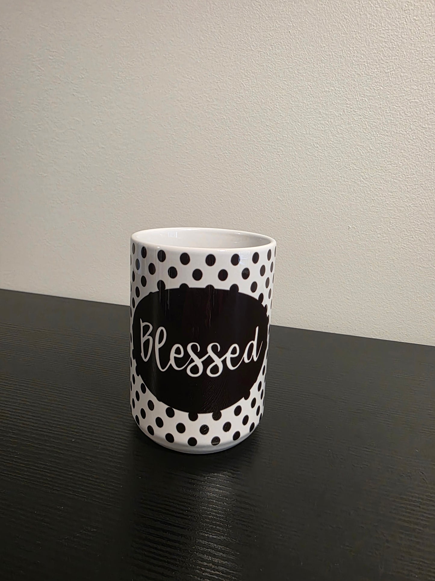 Polka Dot Dot Dot Mug - 15 oz