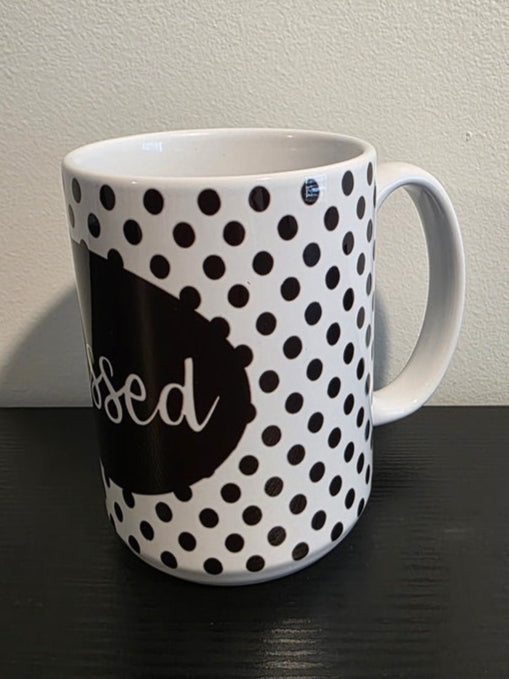 Polka Dot Dot Dot Mug - 15 oz