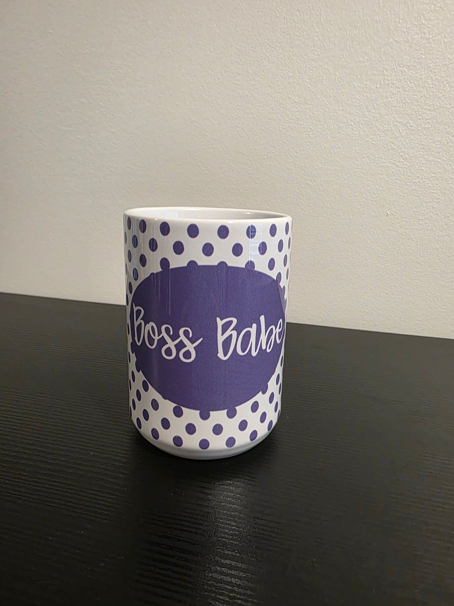 Polka Dot Dot Dot Mug - 15 oz