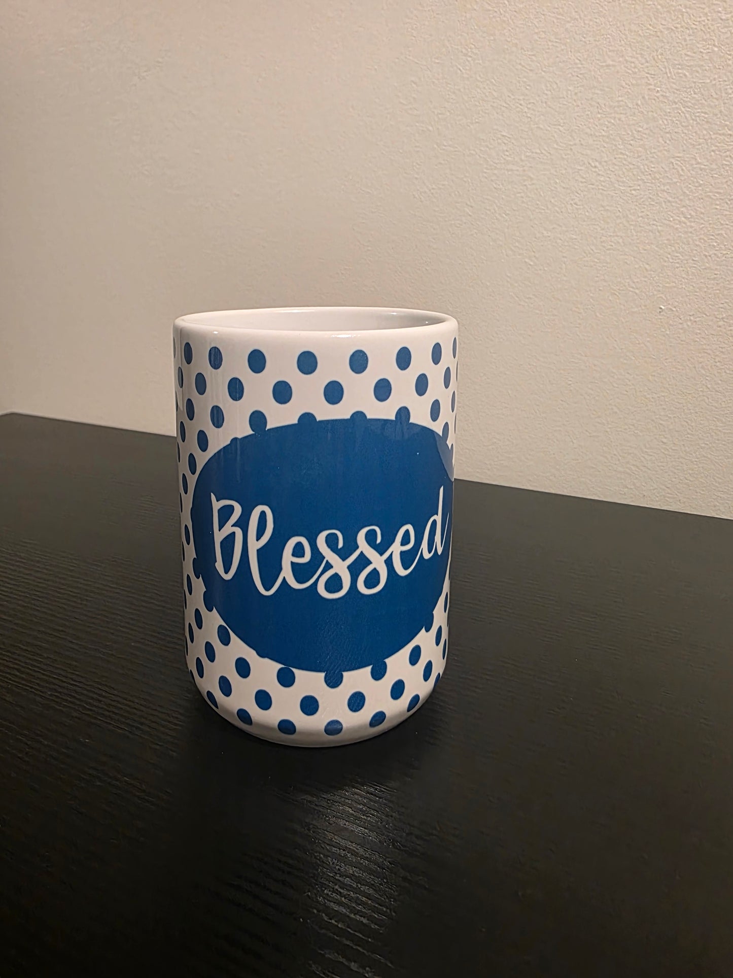 Polka Dot Dot Dot Mug - 15 oz